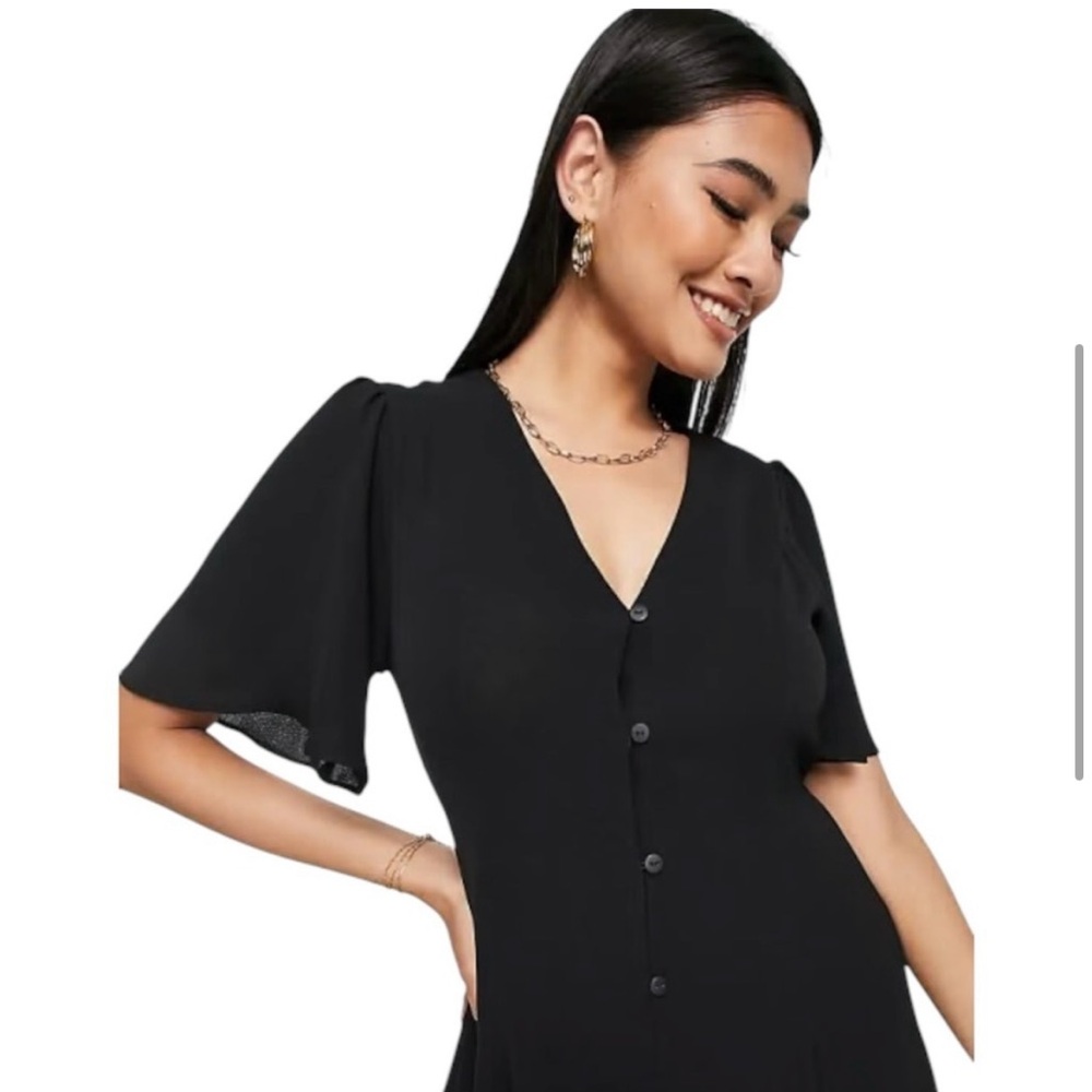 ASOS Design Button Front Dress - Picture 4 of 13
